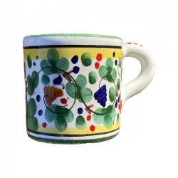 Coffee cup with green...
