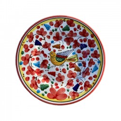 Plate 20 cm with red...