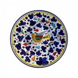 Plate 20 cm with blue...