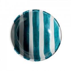 Green stripe bowl 14cm