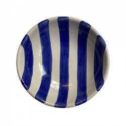 Blue stripe bowl Bol 14 cm