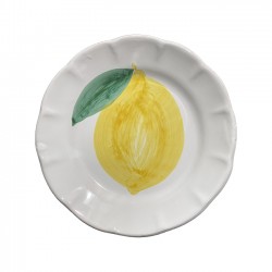 Assiette 20 cm Citron