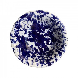 Bowl 14 cm with blue dots