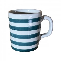 Green stripe Mug