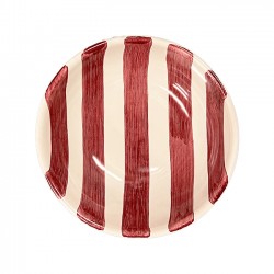 Red stripe bowl 14 cm