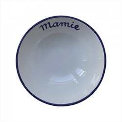 Blue bowl to customize 14 cm
