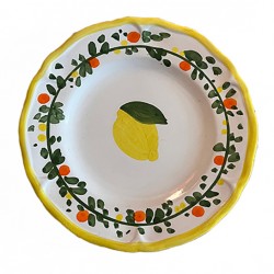 Lemon plate 26cm from Ravello