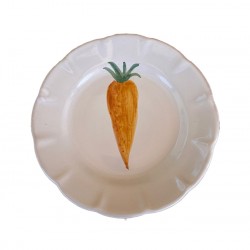 Plate 20 cm with a Carrot
