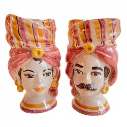 Sicilians Vases - Pink Turban