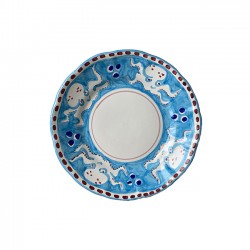 Sky-blue Plate 16 cm with...