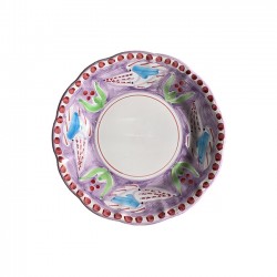 Purple plate 16 cm with...