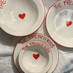 THE FRENCH KISS plate 20 cm