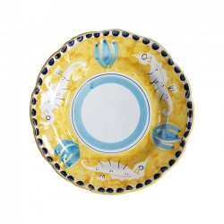 Yellow 25CM Plate with...