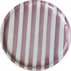 Platter stripes Pink